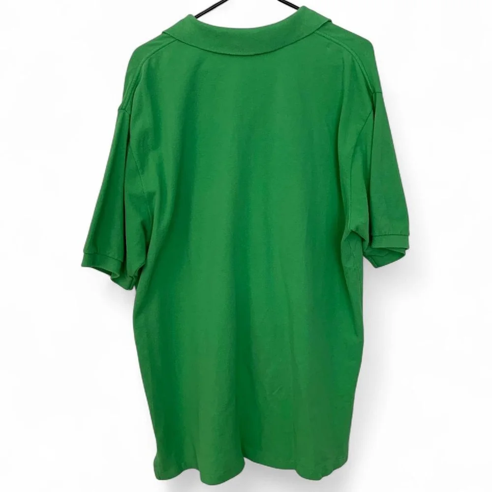 y2k Polo by Ralph Lauren Green Polo Short Sleeve Shirt - Size XL
